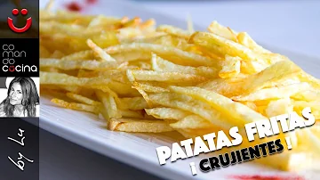 ¿Por qué poner patatas fritas en agua helada?