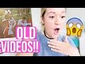 REACTING TO OLD VIDEOS OF ME CHEERLEADING!!!! AlishaMarieVlogs