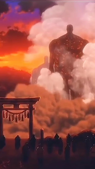[ last rumbling Goosebumps scene 💀🔥 ] AOT l #aot #shorts #eren #anime #titans #ytshorts #rumbling