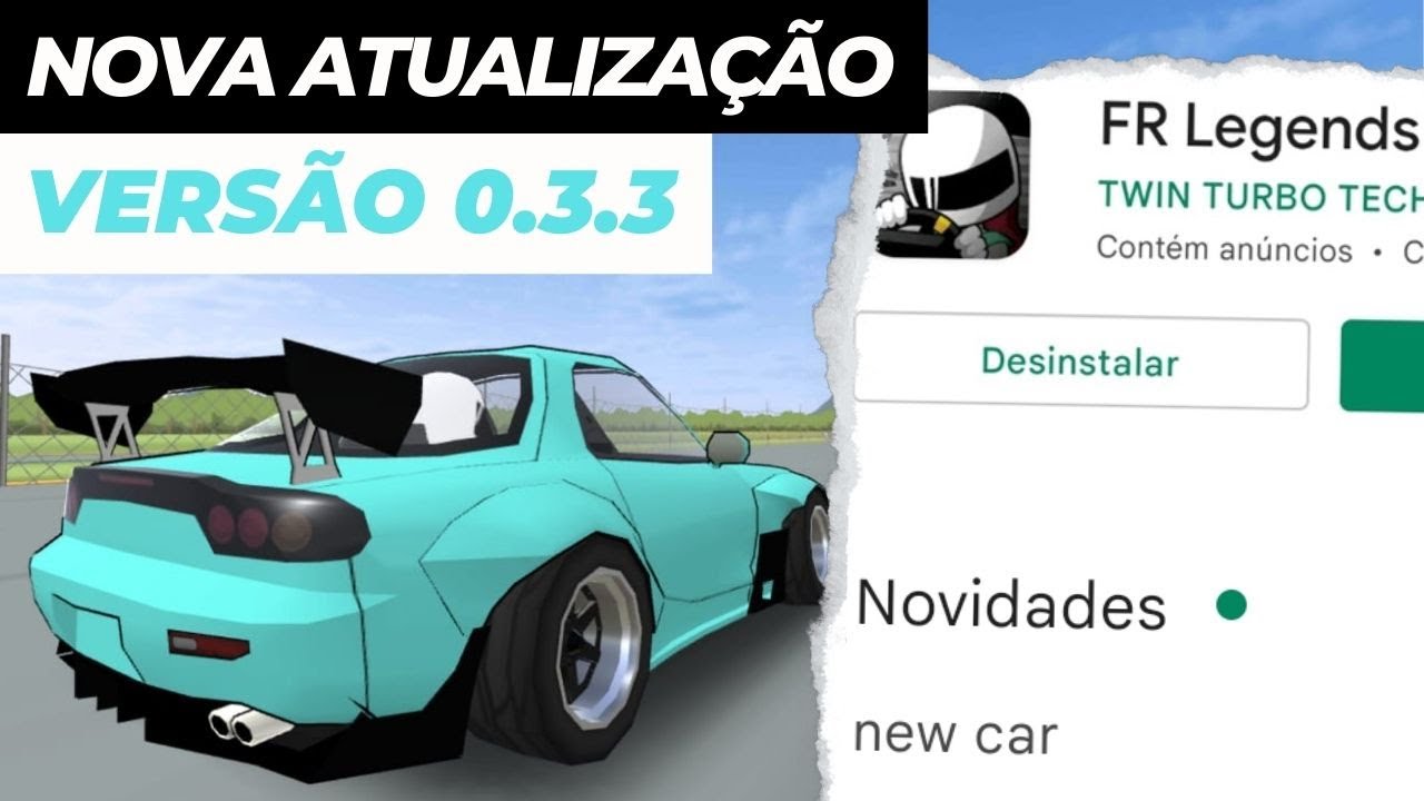 O JOGO DE CARROS MAIS POPULAR DO MUNDO GRÁTIS - FR LEGENDS 