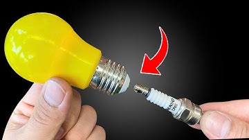No Internet Needed! Just Put The Spark Plug in The Led Bulb and Enjoy
