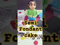 Fondant cake|for beginners |cake idea|semi fondant cake| theme cake #cakemastersandy