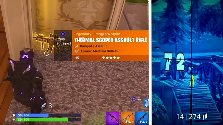LÖYSIN Uuden LEGENDARY "Thermal Scoped Assault Rifle" Aseen! - Onko Liian OP? - "Fortnite Suomi"