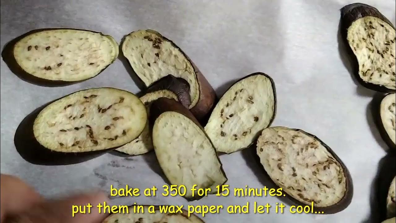 How to freeze eggplants? YouTube