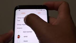 Samsung Galaxy S8: How to Edit / Delete a Contact Group