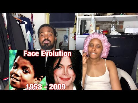 The Evolution Of Michael Jackson’s Face (1958 - 2009) 0 to 50 Years Old (Reaction) #MichaelJackson