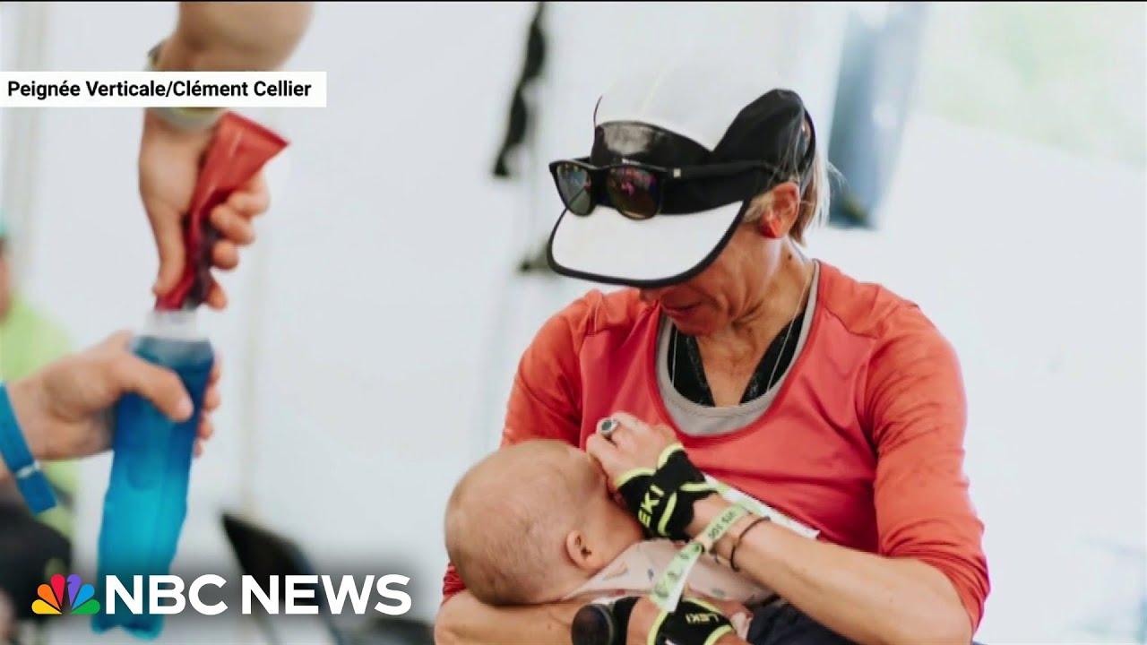 Mom wins ultramarathon, breastfeeding along the way