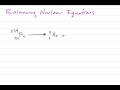 Balancing Nuclear Equations Through Alpha Decay