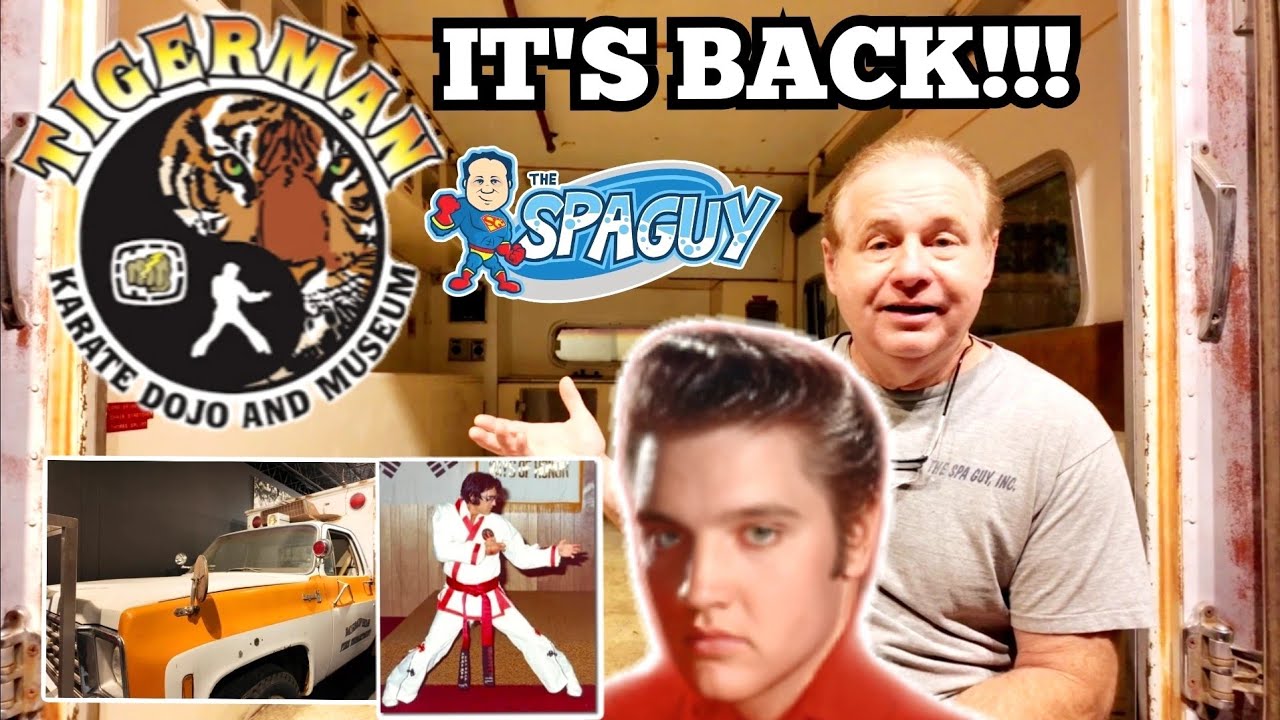 Inside the ELVIS Ambulance & TIGERMAN Dojo Museum