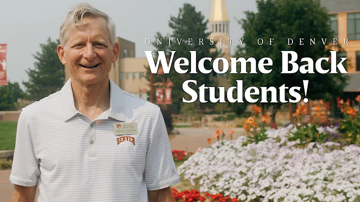 Chancellor Jeremy Haefner Welcomes Students Back f...