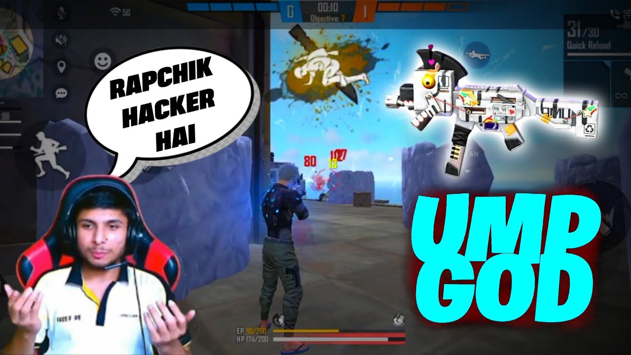 ump king Rapchik gaming only one tap hacker 🔥⚡