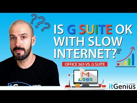 Using G Suite with a Slow Internet Connection?