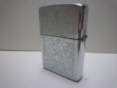 ZIPPOライター 1979年製 柄 彫り込み 着火OK 保証