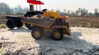 On Road Rc Loaded Truck | Excavator on Road 🛣️ 