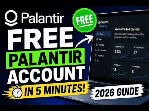2. how to create palantir account free | create palantir foundry account free