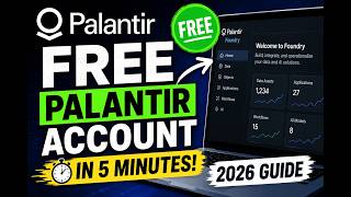 2. how to create palantir account free | create palantir foundry account free