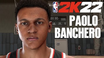 NBA 2K22: HOW TO EXPORT PAOLO BANCHERO CYBERFACE & DNA FROM MYTEAM TO YOUR CUSTOM ROSTER (PC)
