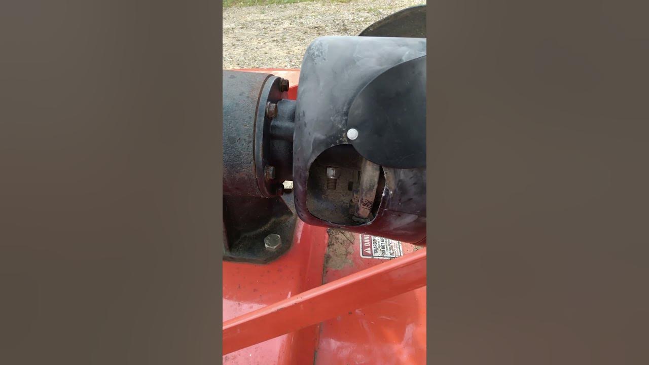 Brush Hog Slip Clutch Maintenance YouTube