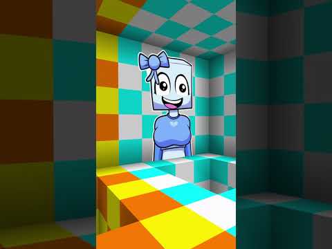 Hole Leads To Squid Game 2🦑 vs Incredibox Sprunki🧡 x Cool As Ice🥶 - OHIO Ending🌈 #minecraft #shorts