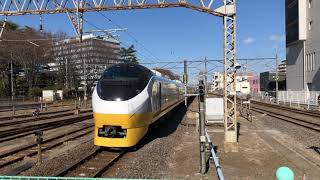 勝田駅を発車するE657系K2編成