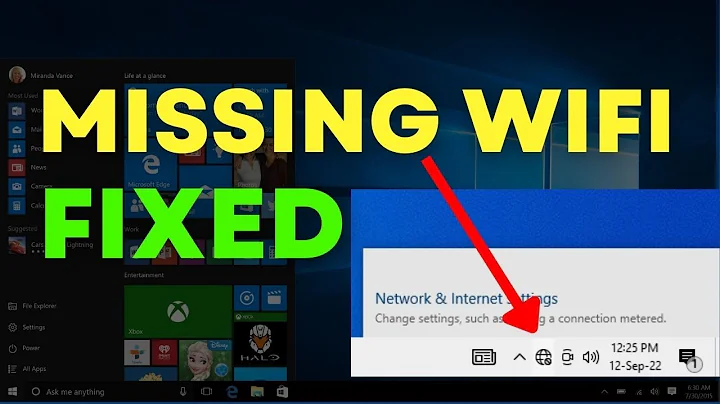 *WIFI NOT SHOWING UP ON WINDOWS 10 -  SOLUTION TO FIX WIFI MISSING! [2025]
