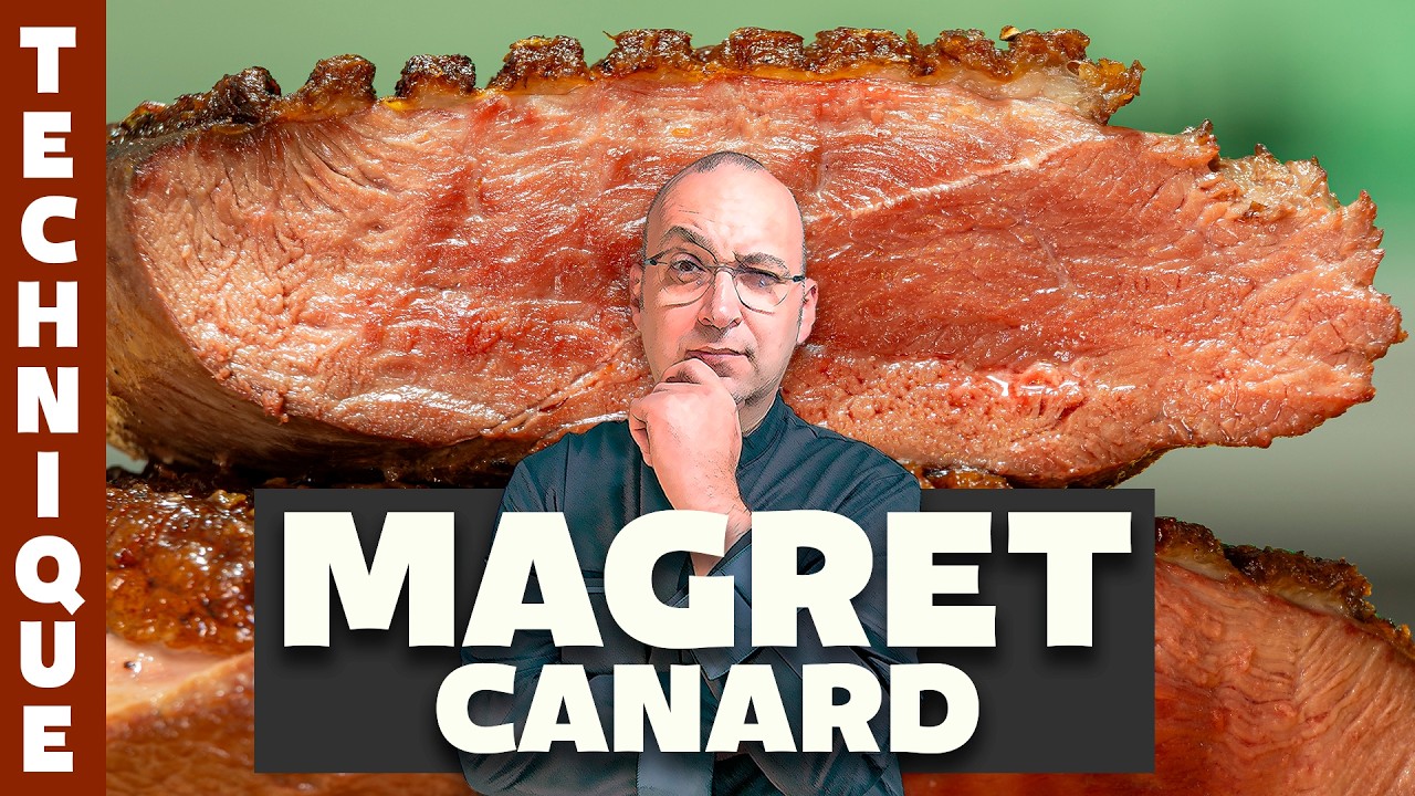 TECHNIQUE   LA CUISSON DU MAGRET DE CANARD