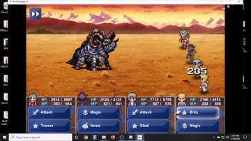 FFVI How to Completely replace a character sprite Tutorial