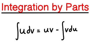 How to Integrate by Parts