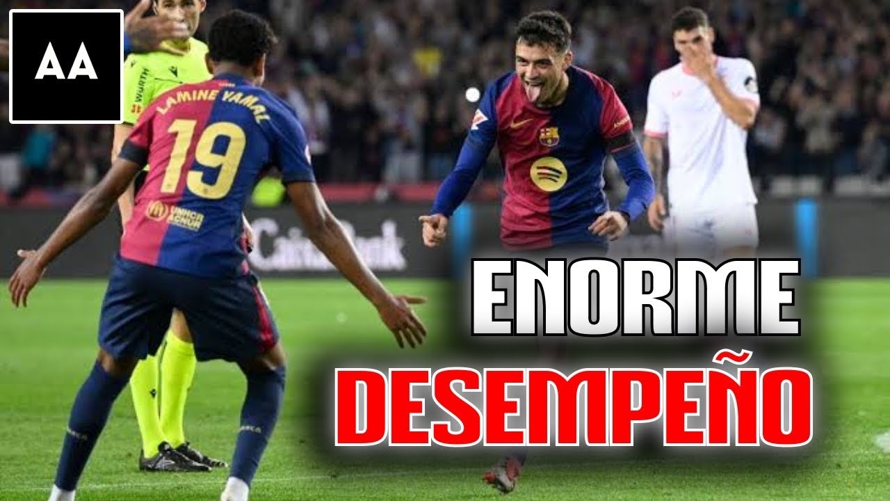 Con enorme exhibición de Lewandowski el BARCELONA goleó al Sevilla ...