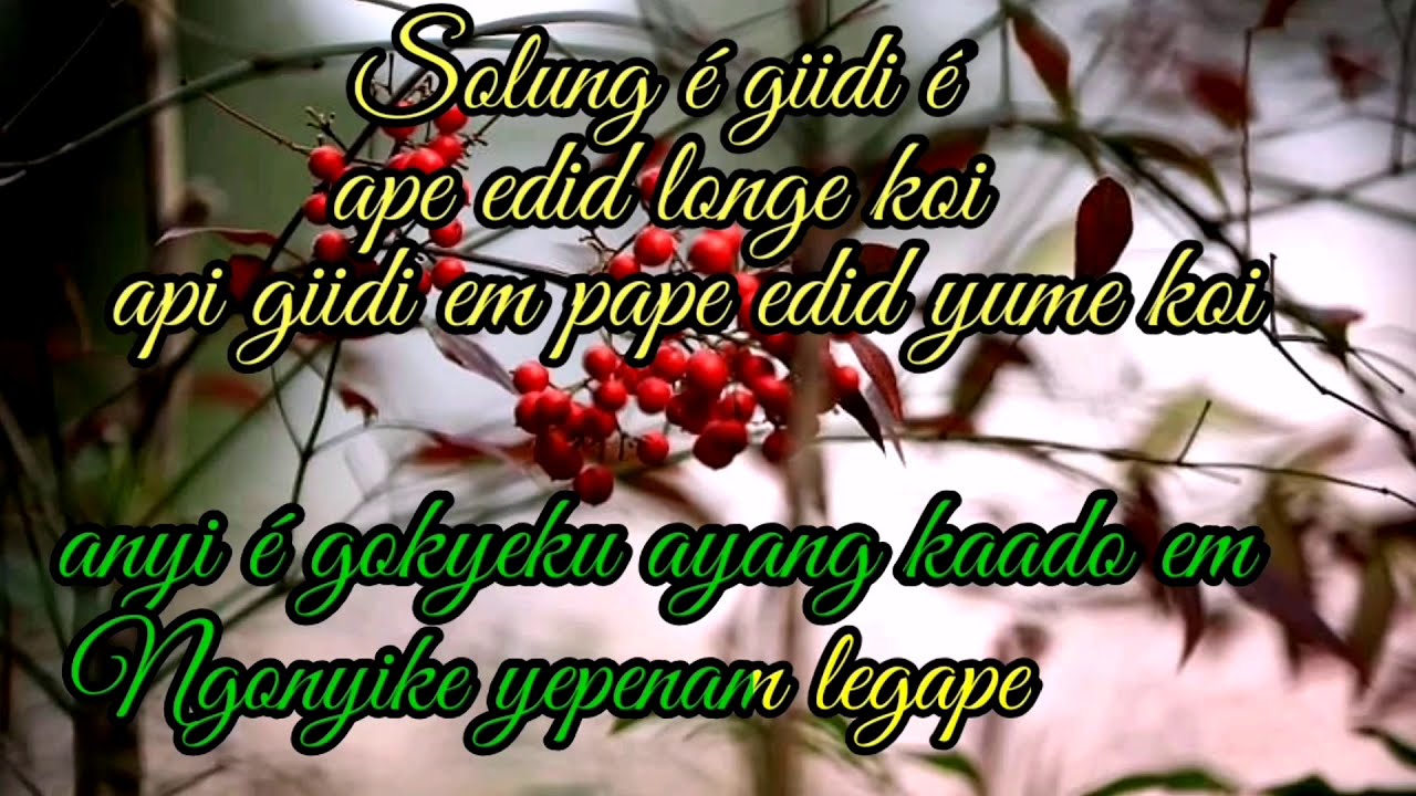 Solung é Giidi é Clean Karaoke// Lomyuk Lego// Adi Song