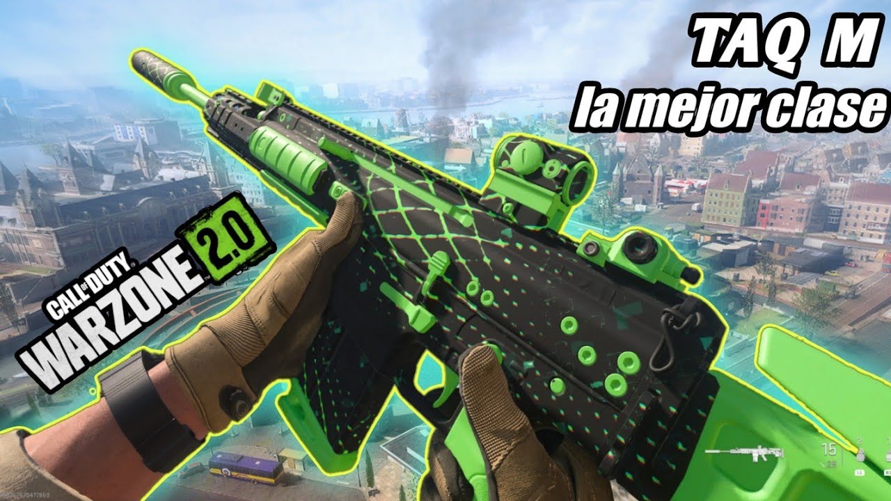 TAQ-M en MODO Rifle 2.0 en WARZONE 2 // la MEJOR CLASE de la TAQ-M ...