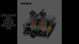 AIYIMA Upgraded 6A2 Tube Preamplifier Amplifiers HiFi Preamp Bile Buffer Audio Amp Speaker Sound Amp