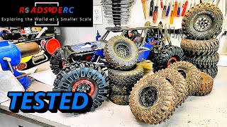 RC Crawler Tire Comparison | Stock, Amazon, Duratrax, Ottsix