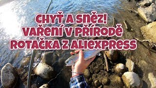 Chyť a sněz ! Lovení a vaření v přírodě. Třpytky z Aliexpress!!!