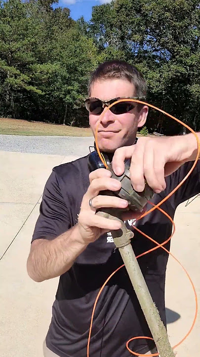 FASTEST Way to Restring Weedeater