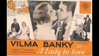 A Lady to Love (1930)