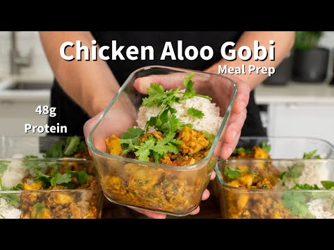 The Best Curry For Meal Prep  Low Calories  High Protein