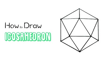 How to Draw an Icosahedron