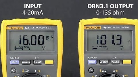 HVAC Tech School: The Easy Way to Convert 0 -135 ohms  to 4 - 20ma