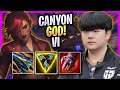 CANYON IS A GOD WITH VI! - GEN Canyon Plays Vi JUNGLE vs Viego! | Season 2024