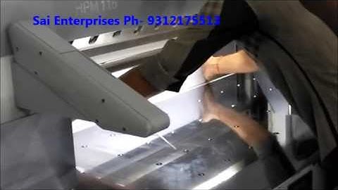 HPM Automatic Programmable  paper cutting machine