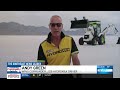 JCB sets 406 mph land-speed record with hydrogen-powered car