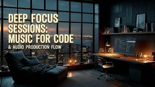Coding Focus - Deep Work Music for Hyperfocus Mode - Minimal Electronic Focus for Work Flow