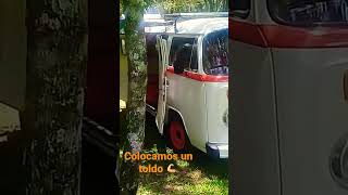 a probar el toldo