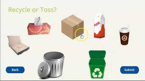 Recycling Game Sample