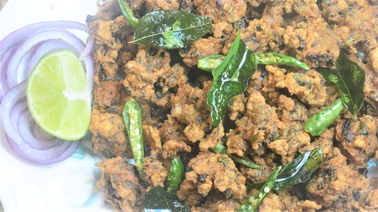 Chicken Keema Pakoda by Spicy Kitchen | Ground Chicken Balls | Ground Chicken Bites