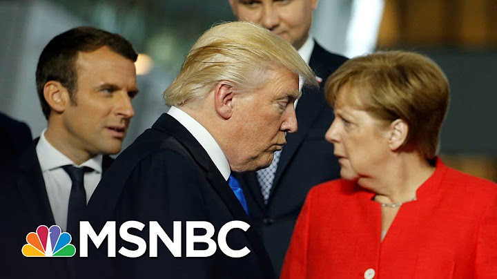 Donald Trump's Presidency And Its Impact On Europe | Morning Joe | MSNBC