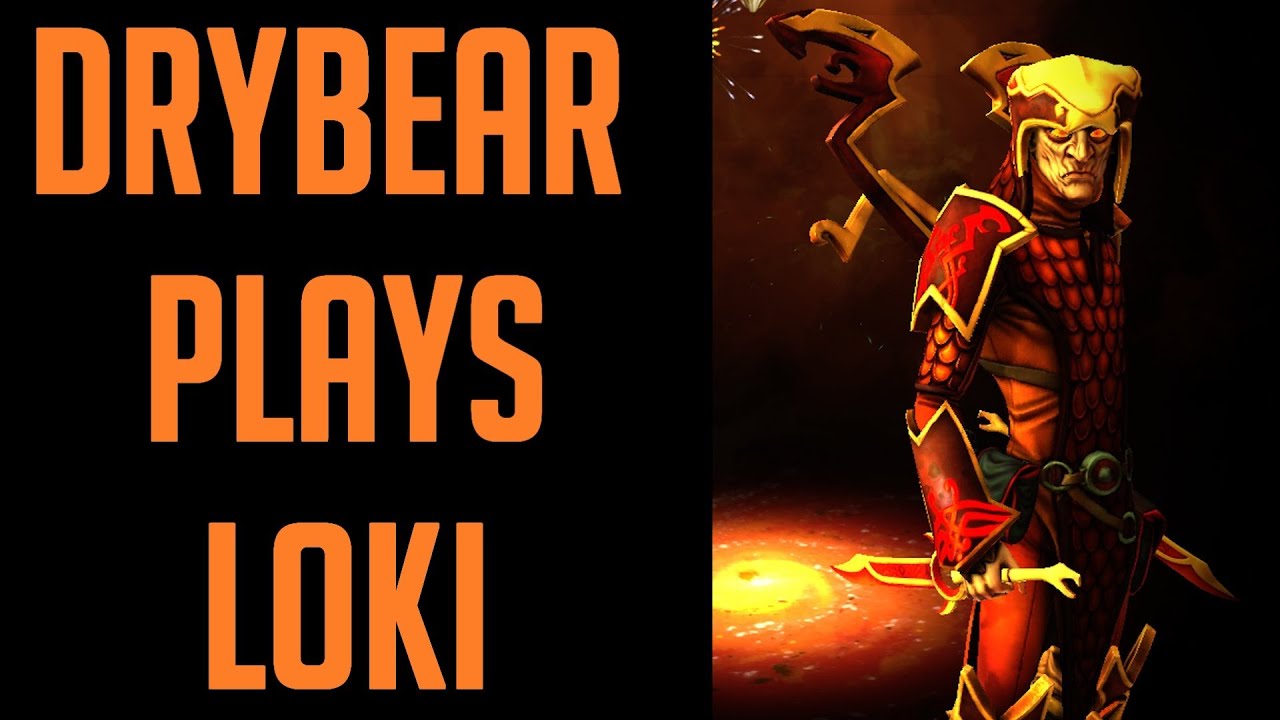SMITE Drybear plays Loki - Live Gameplay Commentary
