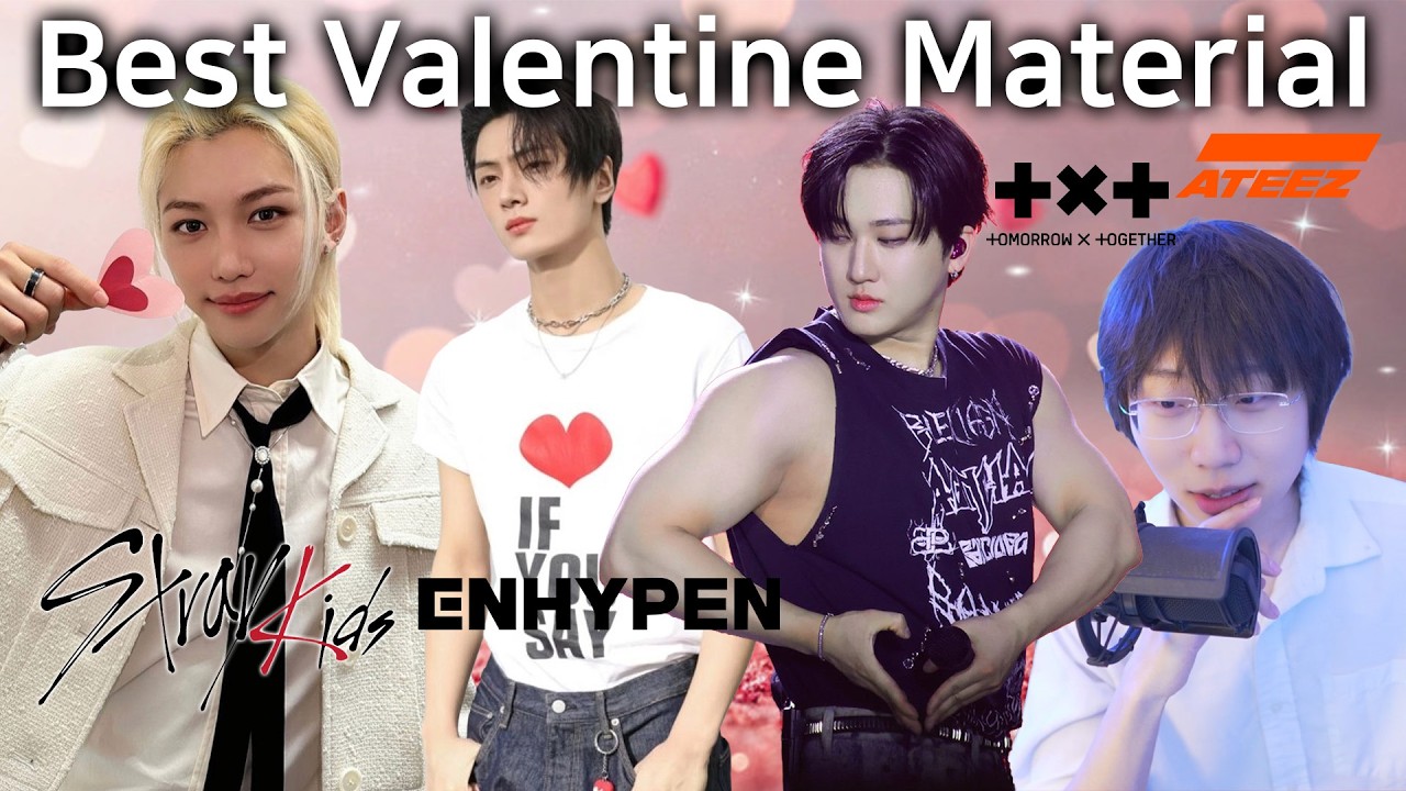 Кто из участников бойз-бэндов 4-го поколения лучше всего подходит для Дня святого Валентина? [SKZ...