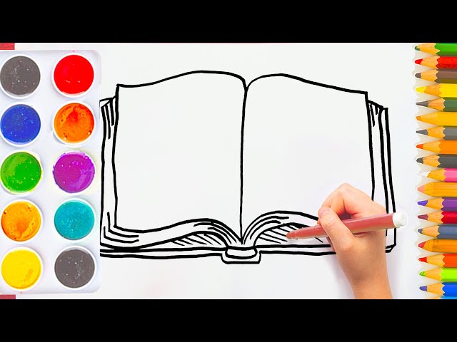 Dibujos de Libro - Cómo dibujar Libro paso a paso